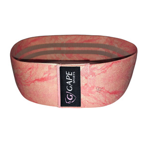 New Arrival Custom Marble Print Fabric Resistance <b>Bands</b> Home Exercise Booty <b>Workout</b> Glutes Butt Training Latex Loop Material - Product Image 1
