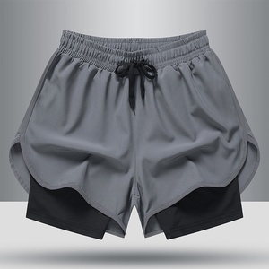 Shorts de boxe sportifs tendance pour hommes, grandes tailles, confortables, doux, séchage rapide, coupe-vent, écologiques, respirants - Product Image 3