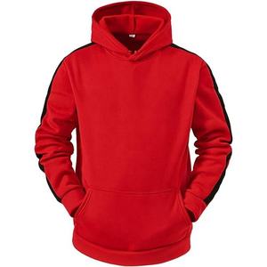 Wholesale 2 Piece Set Unisex Winter Tracksuit Striped Printed Acid Wash Gym Sweatshirts Pocket Pants Midweight Cotton Fleece - Product Image 2