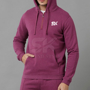 Nouveaux sweats à capuche tendance pour hommes, taille personnalisée, coton, style décontracté, prix bas, sweats à capuche unis à fermeture éclair intégrale pour hommes, en vente en ligne - Product Image 4