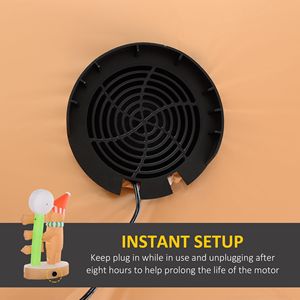 Decorazioni Natalizie Gonfiabili da Giardino da 6 Piedi con Omino di Pan di Zenzero e Pali Segnaletici, con Luci Integrate per Esterni - Product Image 6