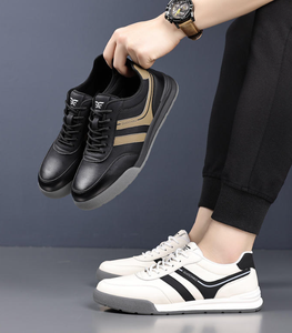 Zapatos Casuales de Negocios Unisex Blancos, Mocasines Modernos y Zapatos Deportivos de Invierno con Entresuela de EVA, Combinan con Todo - Product Image 3