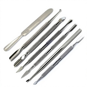 Eco-Friendly Durable Stainless Steel <b>Cuticle</b> Pusher Salon-Quality Nail <b>Tool</b> Manicure Pedicure Professional Nail Cleaning <b>Tool</b> - Product Image 1