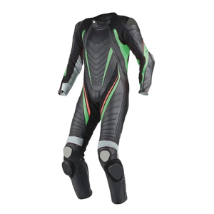 Nouvelle arrivée Combinaison en cuir pour moto professionnelle personnalisée Imperméable Coupe-vent Toutes saisons Prix d'usine Matériel solide Homme - Product Image 4