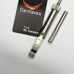 Jauge de profondeur orthopédique en acier inoxydable Dentavex 0-30/40/60/90 mm, instrument chirurgical vétérinaire, outil manuel de mesure osseuse - Product Image 4