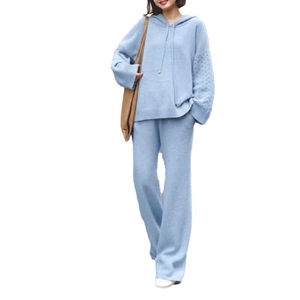 Custom Women Sweater Oversized Knitted Crew Neck Pullover Winter Streetwear Private Label Wholesale Manufacturer - Product Image 1