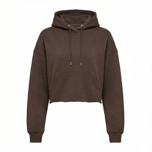 Elegant Women's Customized Color Hoodies Classic Solid Long Sleeve Soft Cotton <b>Blend</b> Fabric Spring Autumn Fashion Top - Product Image 1