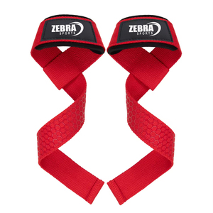 Nouvelles sangles de musculation antidérapantes avec coussinet en néoprène, poignée extra résistante, sangles de poignet en silicone pour la musculation en salle de sport - Product Image 6