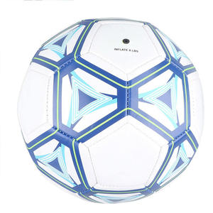 Ballon de football thermocollé taille 5 en cuir PU, personnalisé, léger, écologique, pour matchs et entraînements - Product Image 4