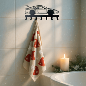 CIFbuy Industrial Style Aluminum Race Car <b>Wall</b> Hook Auto Theme Entryway <b>Storage</b> Decor TikTok Trending Pick up Service - Product Image 4