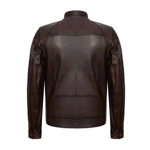 2026 Made In Pakistan New Design Men's Leather <b>Jacket</b> Youth Fashionable Latest Style Autumn <b>Winter</b> Men Leather <b>Jacket</b> - Product Image 2