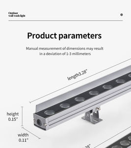 Projecteur LED encastré au sol 36W IP66 pour un éclairage puissant des grandes surfaces et des éléments architecturaux des bâtiments - Product Image 3