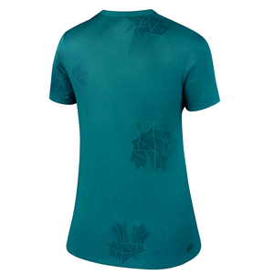 Camiseta de Fútbol para Hombre, Color Verde Azulado, Diseño Geométrico, Manga Corta, Tejido Transpirable de Poliéster, Cuello Redondo, Ajuste Atlético para Todas las Temporadas - Product Image 3