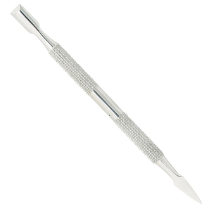 Empujadores de Cutículas de Marca Privada, Doble Cabeza, Acero Inoxidable, Raspador Puntiagudo, Agarre con Diseño de Diamante, Doble Uso, para Salón - Product Image 5