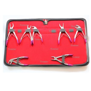 Oferta Especial: Nuevo Juego de 11 Pinzas de Extracción Dentales de Acero Inoxidable Alemán - Product Image 5