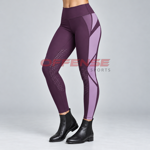 Pantalones de montar para mujer, confeccionados con tela resistente, costuras reforzadas y construcción flexible para uso profesional. - Product Image 1
