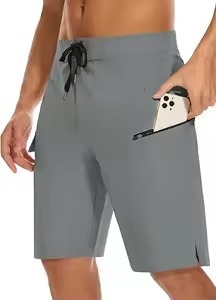 Pantalones Cortos Deportivos para Hombre, de Secado Rápido, Transpirables, para Gimnasio, Running, Fitness, con Logotipo Personalizado, OEM, ODM - Product Image 2