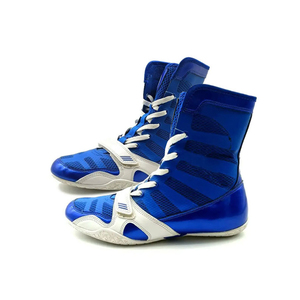 Chaussures de boxe de haute qualité pour l'entraînement et le combat, fabrication en gros sous marque privée, chaussures de boxe professionnelles - Product Image 1