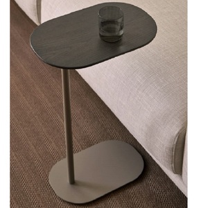 Mesa de Cóctel de Aluminio de Diseño de Alta Calidad, Muebles de Primera Calidad, Mesa Auxiliar Metálica para el Hogar, Hotel, Vino y Bebidas, Latón - Product Image 4