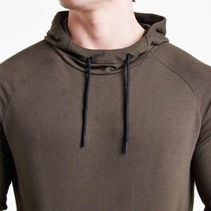 Ensemble de sweat-shirts pour hommes de qualité supérieure, respirant, respectueux de l'environnement, imprimé numériquement, 100% coton, motif uni multicolore, athlétique - Product Image 4