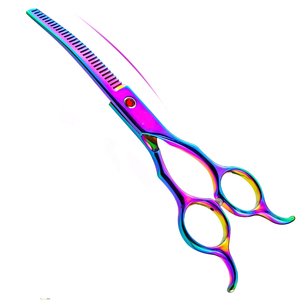 Ciseaux de dégradé sur mesure, dernière tendance, prix de gros, service OEM ODM, meilleur fournisseur, haute qualité, pour barbiers et coiffeurs - Product Image 1