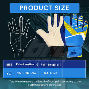 Guantes de portero de la mejor calidad hechos en Pakistán, guantes de portero de alto rendimiento para deportes al aire libre - Product Image 5