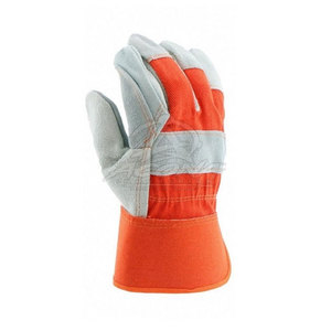 Gants de travail utilitaires en cuir respirants, protection dorsale durable, protection de la paume, séchage rapide, écologiques, détection des aiguilles, toutes saisons - Product Image 4
