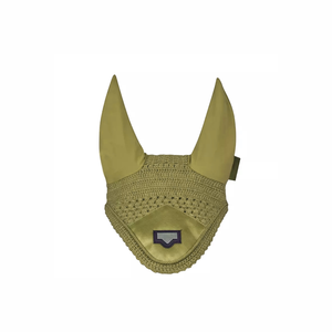 Fabricant professionnel de bonnets anti-mouches pour chevaux, personnalisés, silencieux, en crochet, avec protections d'oreilles en néoprène, taille unique - Product Image 1
