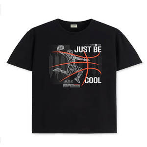 Haute qualité 100% coton poids lourd plaine surdimensionné hommes T-Shirt impression personnalisée broderie séchage rapide Long hommes T-Shirt vierge - Product Image 1