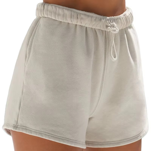 Low Price Top Quality <b>Women</b> Terry <b>Sweat</b> <b>Shorts</b> Casual Gym Lounge <b>Shorts</b> Breathable Cotton OEM Wholesale Manufacturer - Product Image 2
