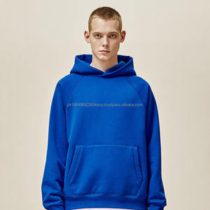 Ensemble de survêtement en molleton français pour homme de haute qualité 100% coton, sweat-shirt à capuche surdimensionné et pantalon de jogging - Product Image 5