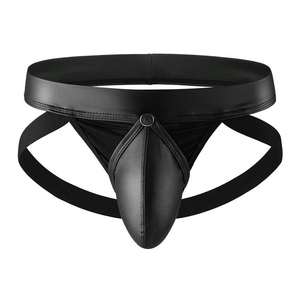 Ropa Interior Masculina Sexy de Cuero, Diseño Atlético Moderno con Soporte Premium, Cómoda para Uso Diario - Product Image 1