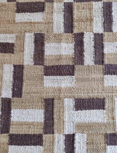 Handmade Jute Area <b>Rug</b> Modern Geometric <b>Boho</b> <b>Rug</b> Natural Flat Weave Carpet Eco Friendly HARI ENTERPRISES HE416 Living Room <b>Rug</b> - Product Image 2