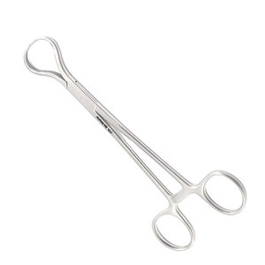 Pinzas para Sujetar Huesos de 7 Pulgadas con Mandíbula Dentada, Instrumento Quirúrgico Ortopédico de Acero Inoxidable, Manual, Reutilizable, de Precisión - Product Image 3