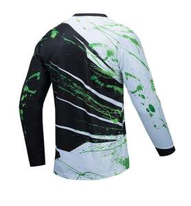 Jersey de Carreras Premium Plus Size Personalizable para Hombre, Manga Larga, Impresión Digital, Cortavientos, Transpirable, de Secado Rápido y Ligero - Product Image 3