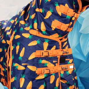 พรมสำหรับขี่ม้าพรมฤดูหนาวกันน้ำได้มีสายรัดและหัวเข็มขัด - Product Image 3