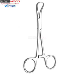 Pinzas para Toallas Backhaus de 5.25 Pulgadas, Acero Inoxidable, Instrumentos Quirúrgicos Manuales con Certificación CE para Cirugía General, Fijación de Paños Quirúrgicos - Product Image 2