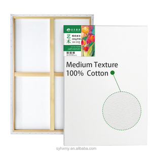 Lớn Kéo Dài Vải 80*100Cm Trống Vải Khung Tranh 380G Bông Nghệ Sĩ Vải In Sơn Dầu Acrylic - Product Image 3