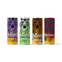 OEM Custom Logo 500ml Energy Drinks Standard dosen Neuankömmling Holunder geschmack Low Carb Ginseng Flaschen box Großhandels preis