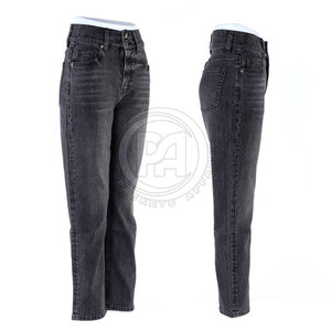 Pantalones Vaqueros para Mujer, Diseño Personalizado, Transpirables, Ecológicos, Diseño Único, Pantalones Vaqueros Más Vendidos al Por Mayor - Product Image 3