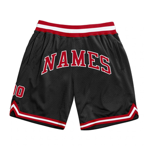 Shorts de sport pour hommes en maille vierge personnalisables, style rétro, pour l'été, sublimation, vente en gros, uniformes de basket-ball et de gym - Product Image 3