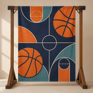 Custom Printed <b>Throw</b> Blanket Personalized Basketball Blueberry Snail Microscope Lobster Art Sublimation Flannel Fleece Polyester - Product Image 6