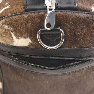Bolsa de Viaje de Cuero Vacuno, Estilo Personalizado, Bolsa de Lona para Viaje - Product Image 4