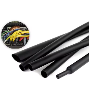 ปลอกหุ้มฉนวนวัสดุ PE แบบสองชั้น ทำจากยางซิลิโคน หดตัวได้เมื่อโดนความร้อน พร้อมกาวภายใน - Product Image 2