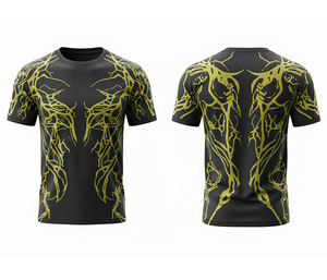 OEM Custom Printed Sublimation T-Shirt Design | <b>Men</b> Women Youth Sizes | Lightweight Quick Dry Training Sportswear Wholesale - Product Image 6