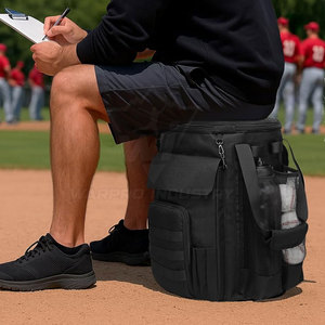 Bolsa de Béisbol Resistente y Cómoda para Equipos Deportivos, con Múltiples Bolsillos y Cierre Suave, Venta al Por Mayor - Product Image 3