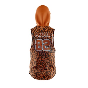Uniformes de football 7v7 personnalisés pour garçons, ensemble maillot et short de football américain sublimé, grandes tailles, vente en gros - Product Image 6