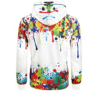 Sudaderas con capucha de impresión por sublimación Unisex de alta calidad Sudadera con capucha de patrón sólido cómodo para hombres y mujeres - Product Image 2