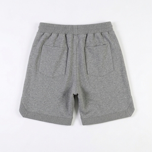 Men's 100% Cotton Solid Eco-Friendly Drawstring Shorts with Elastic Waist Quick Dry & <b>Waterproof</b> Casual Style - Product Image 2