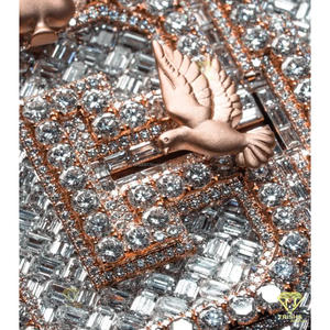 Ace Spade Pendant <b>Iced</b> <b>Out</b> Lab Grown Necklace Hip Hop Baguette Stone Bling Jewelry <b>Chain</b> Gift - Product Image 2